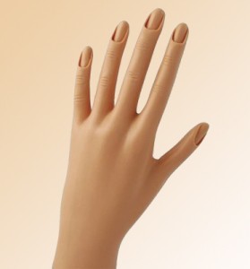 Mannequin hand cheap for nails