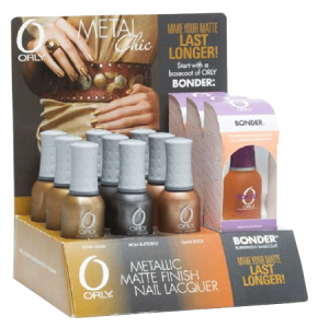 orly metal chic matte metallic nail polish