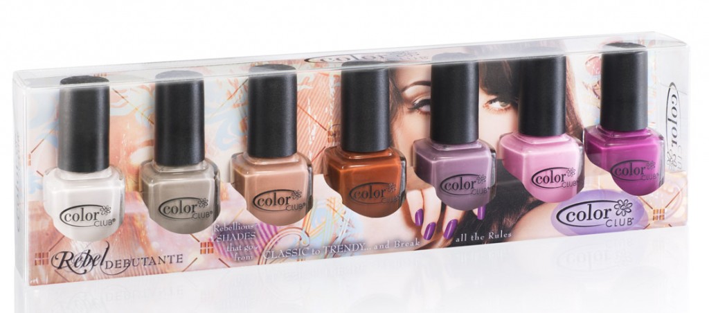 Color Club Rebel Debutante Collection Nail Polish Bottles