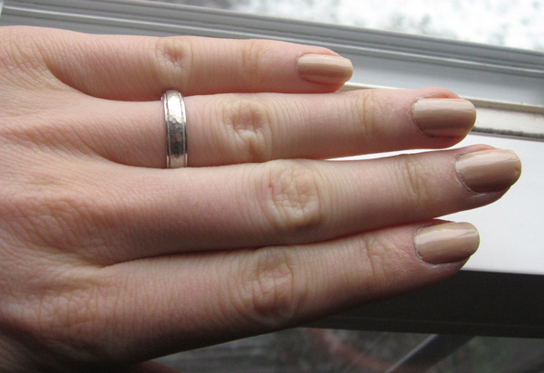 Mannequin Hands with NYC Mulberry & a Frankenpolish : All Lacquered Up