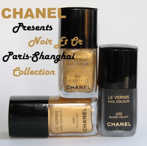 chanel noir et or paris-shanghai collection le vernis