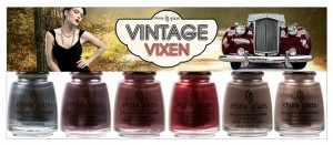 china glaze vintage vixen hotsy totsy six piece set