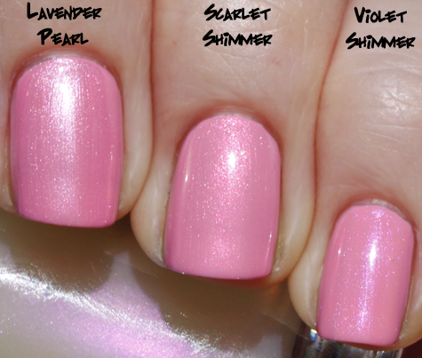 cnd-girlie-pink-scarlet-violet-shimmer-lavender-pearl