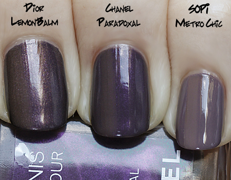 Chanel Paradoxal Nail Polish Swatch, Review & Comparison : All Lacquered Up