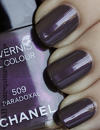 Chanel Paradoxal Nail Polish Swatch, Review & Comparison : All Lacquered Up