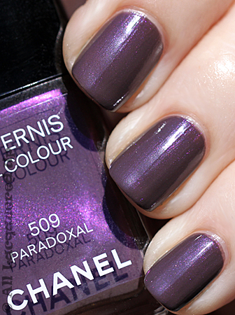 Chanel Paradoxal Nail Polish Swatch, Review & Comparison : All Lacquered Up