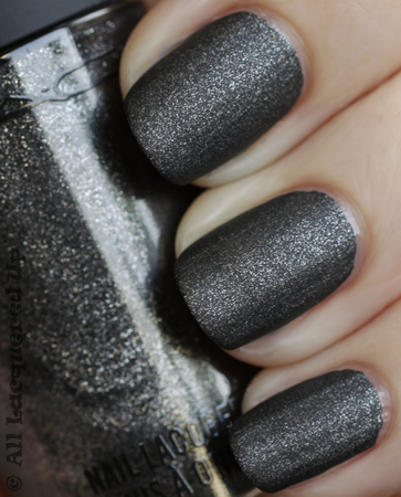 mac military matte nail polish swatch from the alice & olivia collection