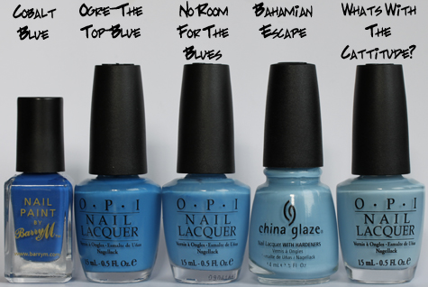 multi-colored-nail-blue-bottles