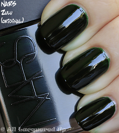 nars zulu green jelly nail polish swatch part of the nars fall 2010 makeup collection