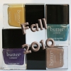 butter LONDON Fall 2010 Collection Swatches & Review