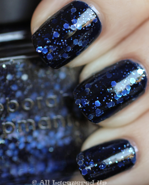 deborah lippmann lady sings the blues swatch from the all that jazz set