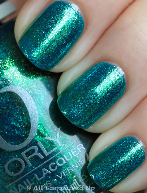 orly halley's comet swatch from the orly cosmic fx collection for fall 2010