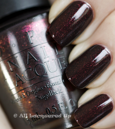 opi tease y does it swatch burlesque holiday 2010 OPI Burlesque Collection for Holiday 2010 Swatches, Review & Comparisons