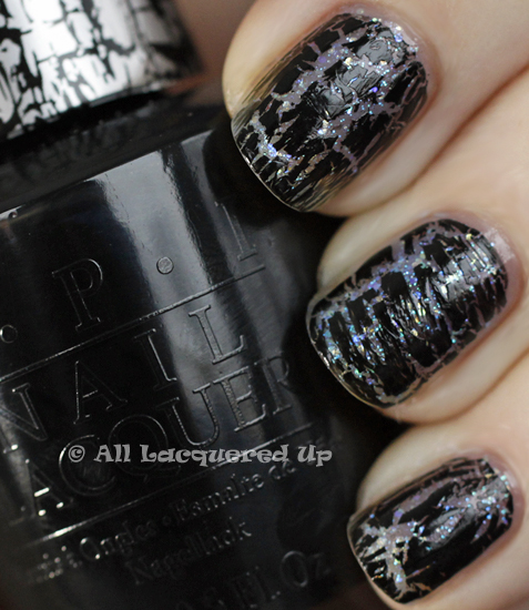 katy perry nail polish black shatter. lack shatter swatch katy