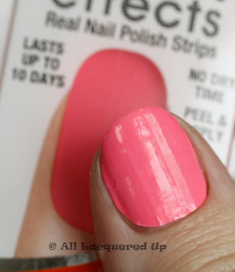 Sally Hansen Salon Effects Nail Polish Strips Review : All Lacquered Up