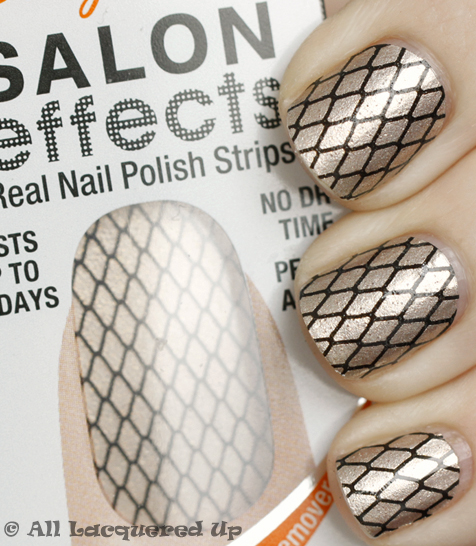 sally hansen salon effects misbehaved nail polish strips Sally Hansen Salon