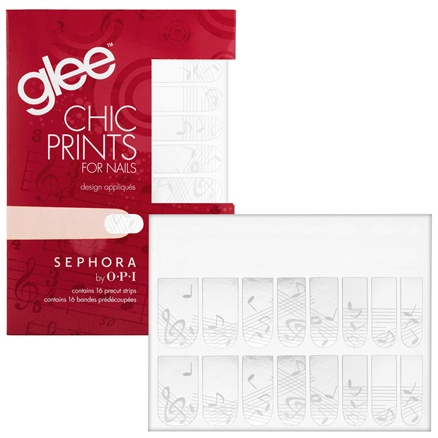 sephora by opi chic prints one hit wonder Calling All Gleeks   The Sephora by OPI GLEE Collection is Coming!