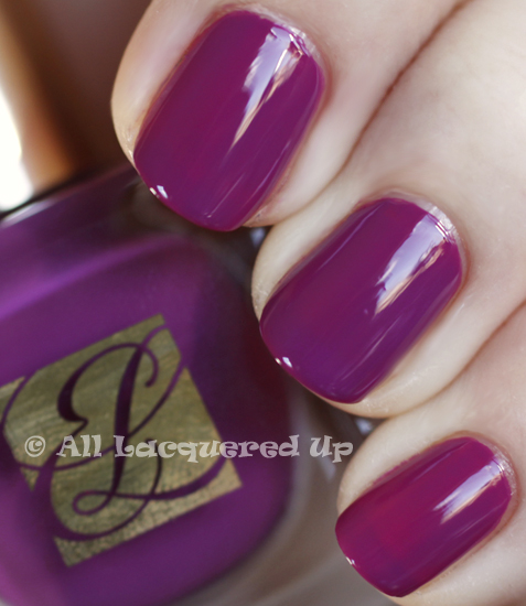 estee lauder purple passion swatch pure color nail lacquer spring 2011