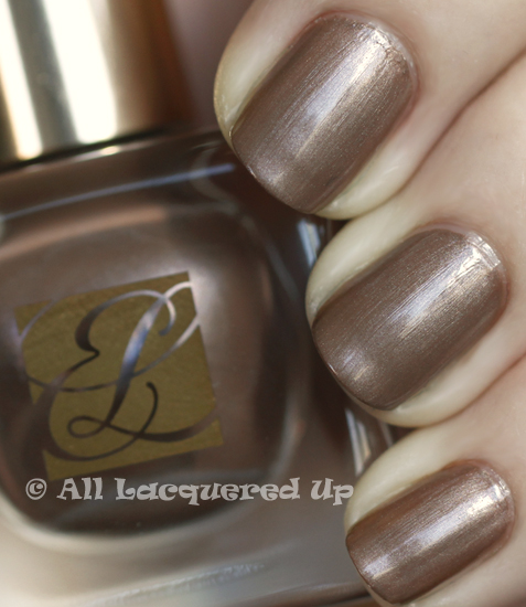 estee lauder sizzling taupe swatch pure color nail lacquer spring 2011