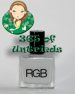 rgb dove nail polish bottle 365 untried rgb cosmetics