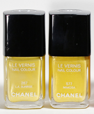 Chanel Yellow Nail Care & Polish