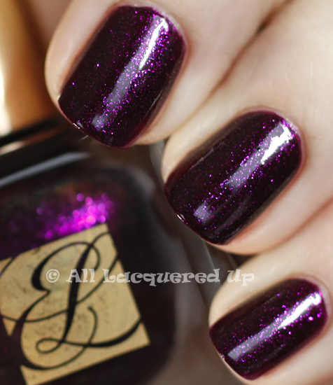 estee lauder ultra violet swatch pure color nail lacquer spring 2011