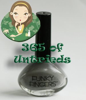 funky fingers elephunk nail polish bottle 365 untrieds