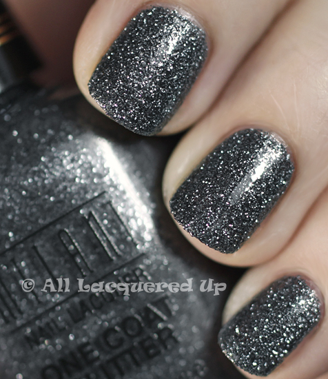 milani silver dazzle swatch milani one coat glitter nail polish 365 untrieds