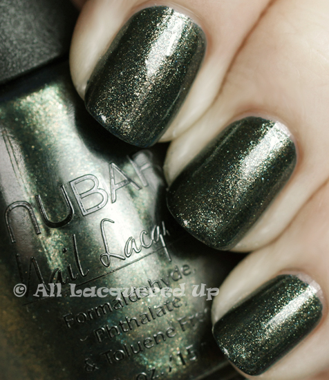 nubar verde swatch nail polish 365 untrieds