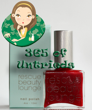 rescue beauty lounge glamourpuss nail polish bottle 365 untrieds