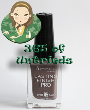 rimmel london steel grey nail polish bottle 365 untrieds