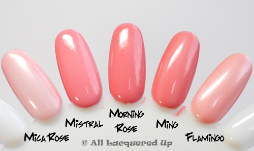 chanel-morning-rose-swatch-comparison-chanel-mica-rose-chanel-mistral-chanel-ming-chanel-flamingo