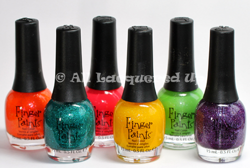 fingerpaints peace love color summer 2011 nail polish collection bottles