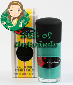 mac ocean dip nail polish surf baby collection 2011