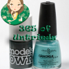 ALU’s 365 of Untrieds – Models Own Moody Grey and China Glaze Crushed Candy Crackle Glaze