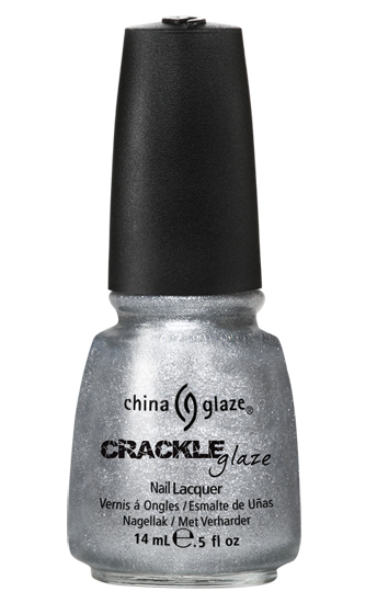 china glaze PLATINUM PIECES crackle metal nail polish