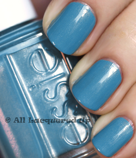 essie coat azure nail polish swatch from the essie french affair spring 2011 collection