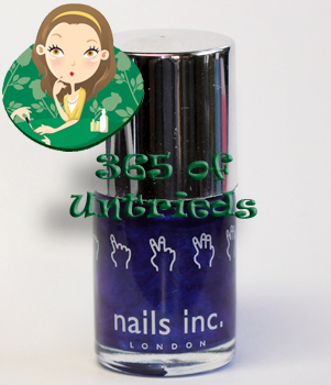 nails inc the mall nail polish bottle
