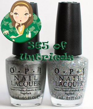 opi your royal shine-ness and opi servin up silver nail polish from the opi glam slam! england collection for summer 2011