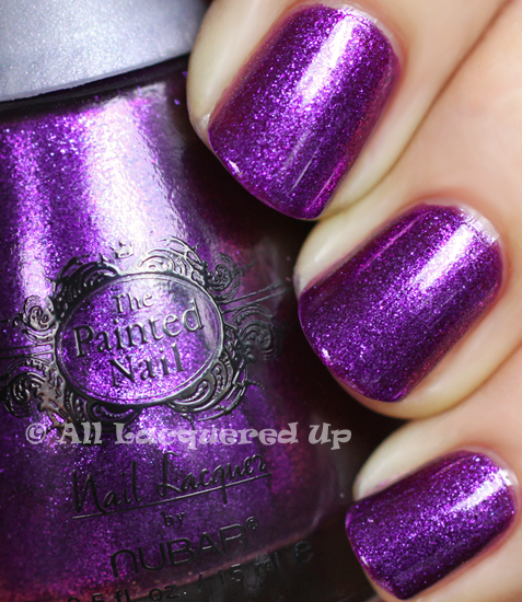 the painted nail by nubar legendary lavender nail polish swatch by nail files star katie cazorla