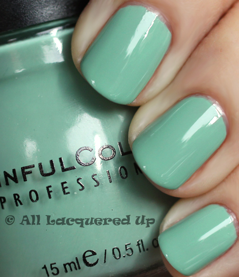 sinful open seas nail polish swatch from the sinful adventure island collection