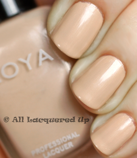 zoya minka nail polish swatch from the zoya touch collection 2011