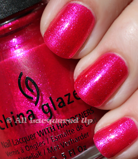 china glaze 108 degrees nail polish swatch from the china glaze island escape summer 2011 collection