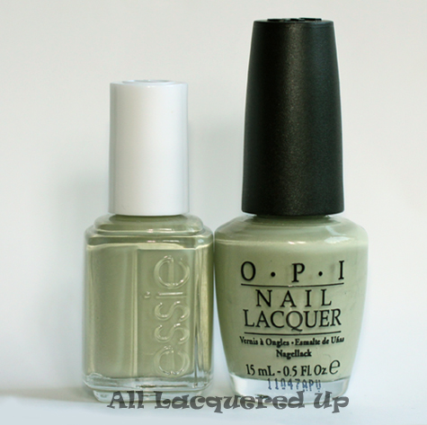 essie da bush nail polish comparison with opi stranger tides nail polish dupe