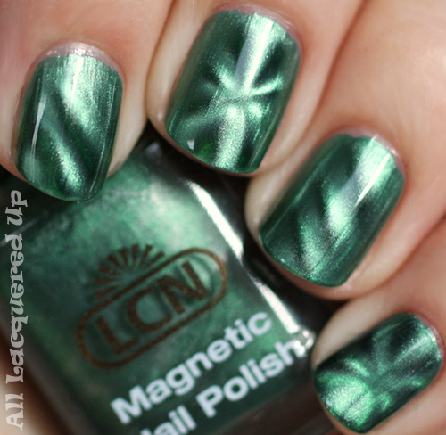 lcn green temptation magnetic nail polish swtach ALUs 365 of Untrieds LCN