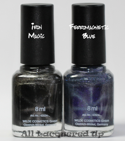 lcn iron magic ferromagnetic blue magnetic nail polish ALUs 365 of Untrieds