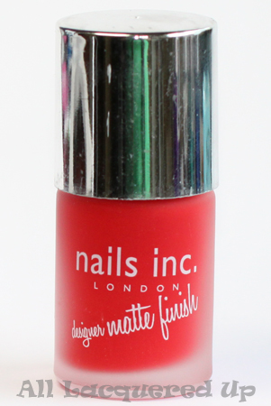 nails inc gatwick matte nail polish