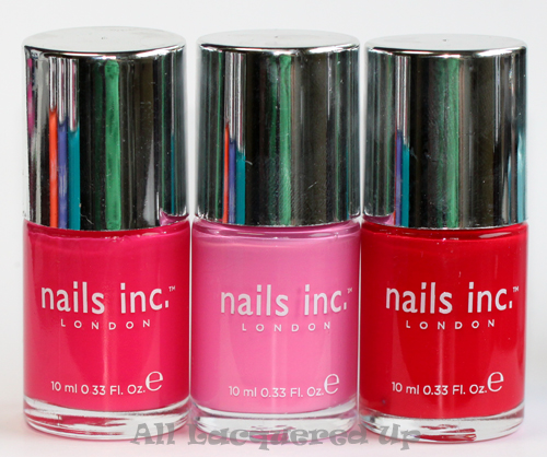 nails inc shoreditch, nails inc brompton place and nails inc st james nail-polish