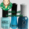 ALU’s 365 of Untrieds – Step by Step with Orly Sapphire Silk & Color Club Factory Girl