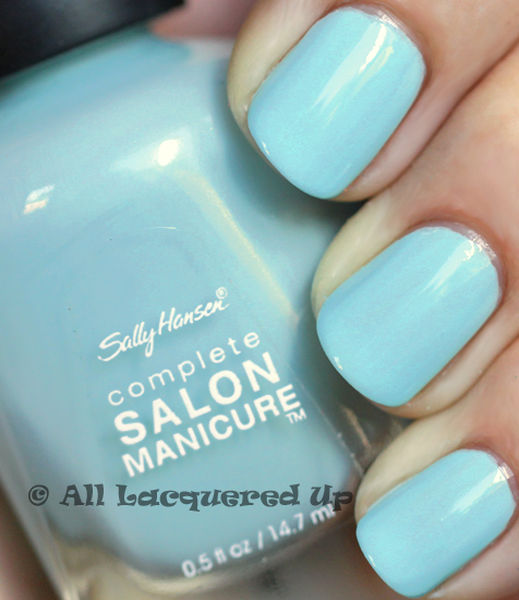 sally hansen barracuda nail polish swatch from the tracy reese for sally hansen spring 2011 collection